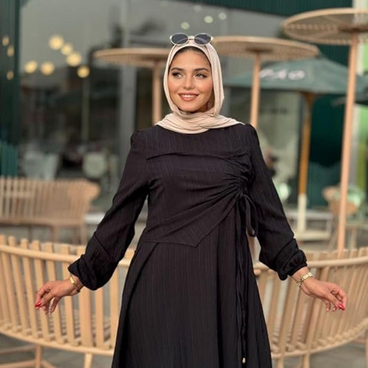 Pearl Chiffon Bubble Hijab