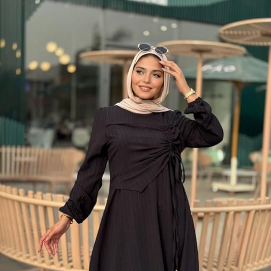 Pearl Chiffon Bubble Hijab