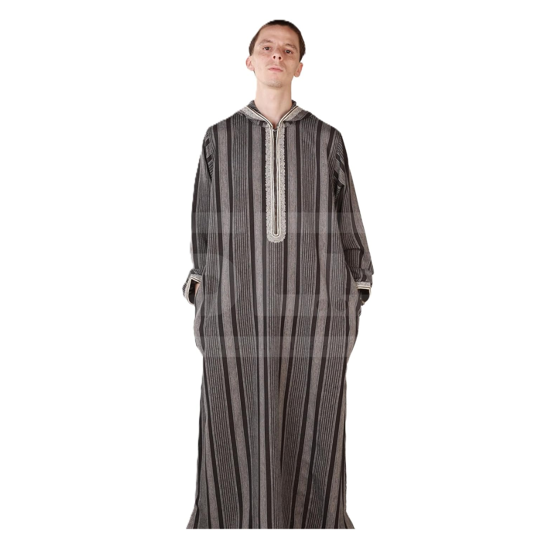 Men's jalabiya (grey)