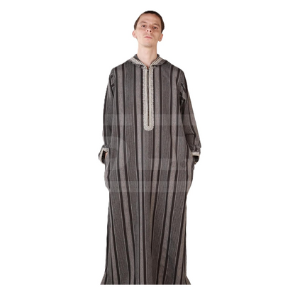 Men's jalabiya (grey)