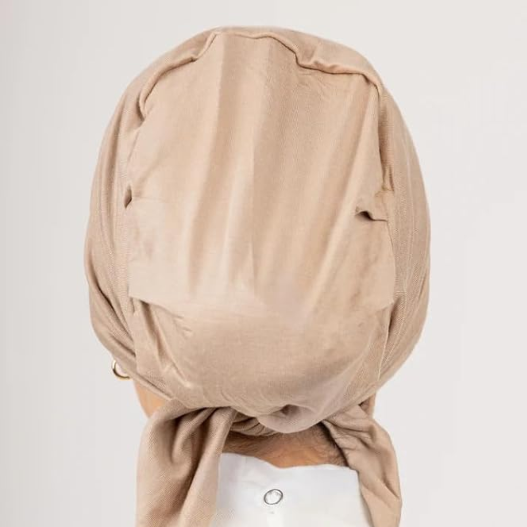 About Crinkled Soft Jersey Hijab (Light orange)