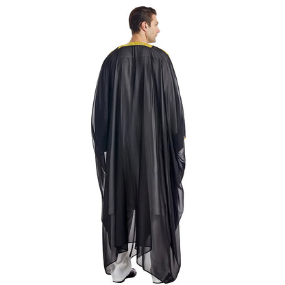Islamic Clothing Men Robe Arabic Costumes Kaftan Muslim Man Moroccan Casual Long Dress Striped Middle East National Costume